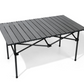 MFurn Black Outdoor Folding Table | Lightweight | Portable | Durable
