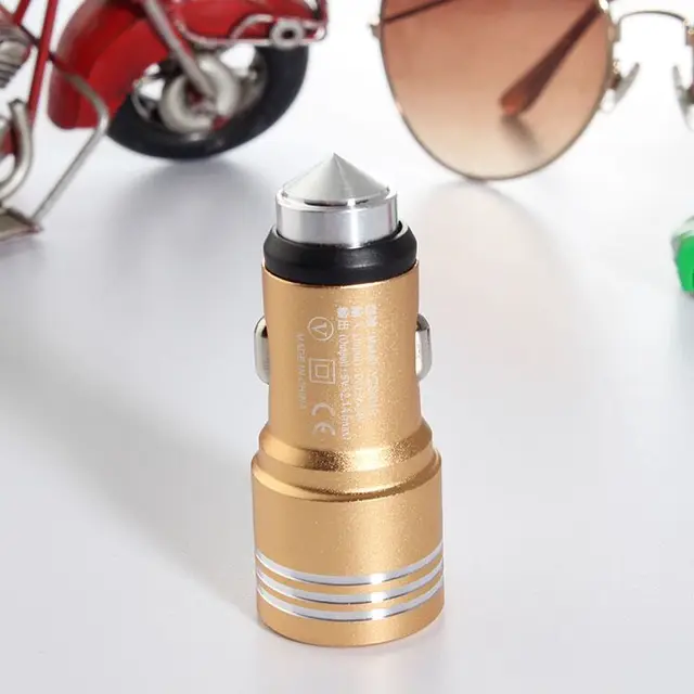 Colorful USB Car Charger
