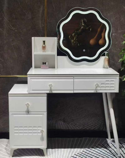MFurn Modern Vanity with Cloud Shaped LED Mirror