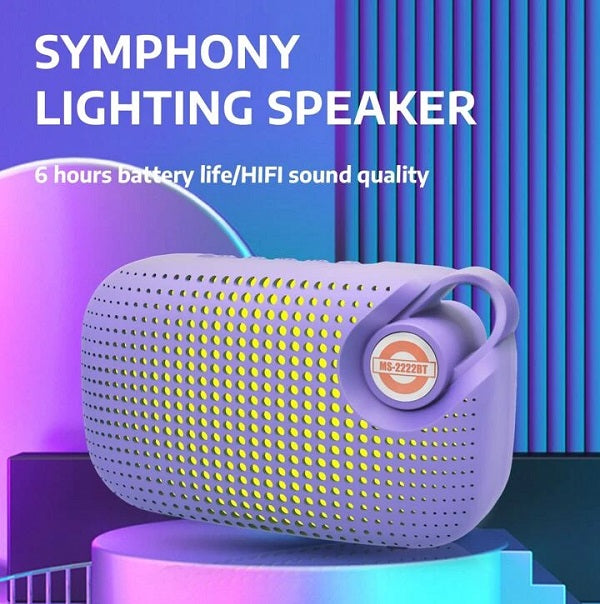 Bluetooth Speaker With 5 Mode LED Light