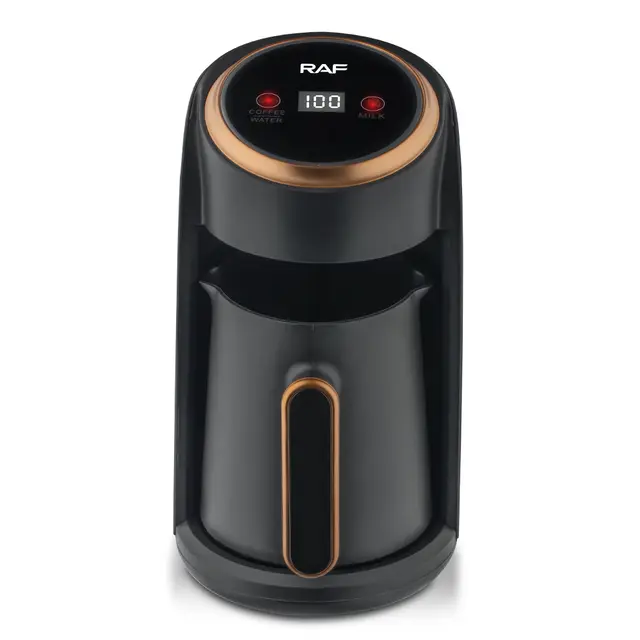 RAF R.116 Turkish Coffee Maker Machine – 3-in-1 Digital Espresso Brewer | 600W, 300ml Capacity, One-Touch Operation