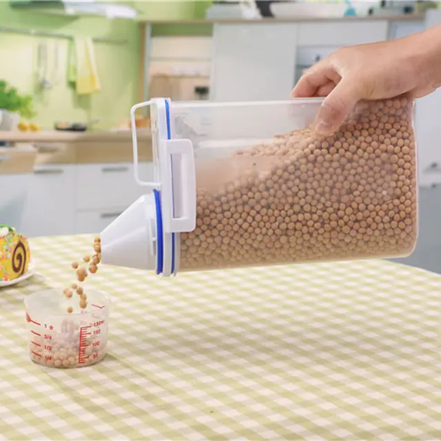 Food Storage Container With Measuring Cup 2.0Kg