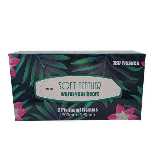 Soft Feather Facial tissue 6pcs