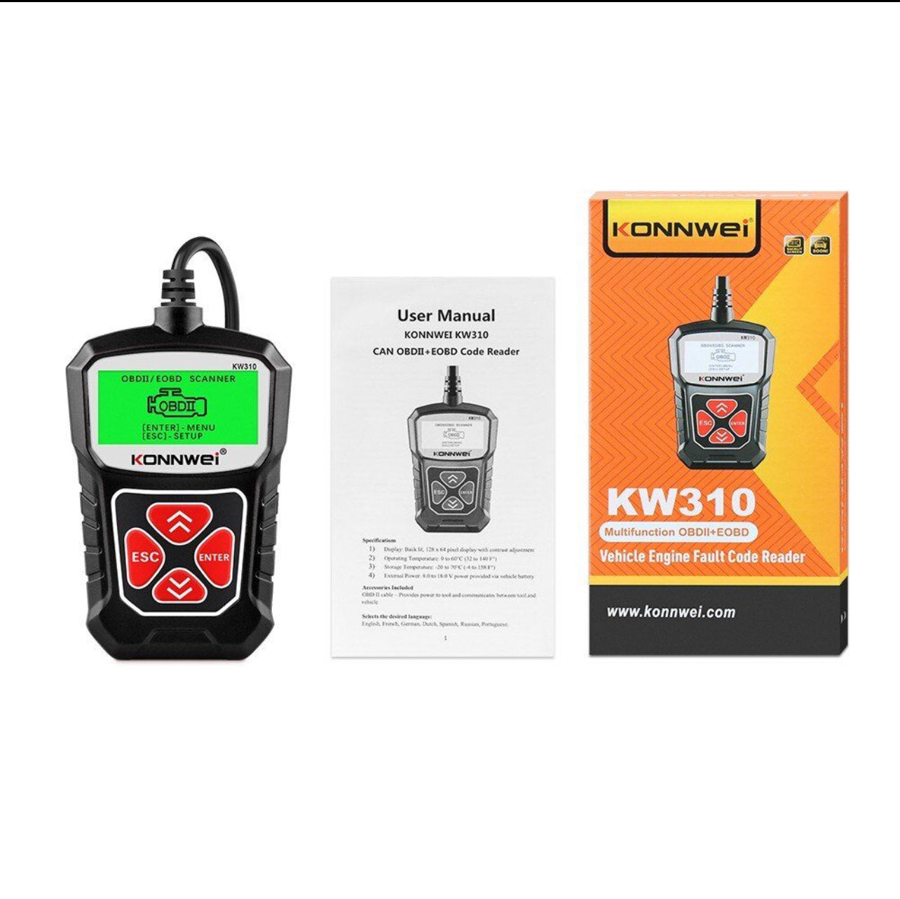 Konnwei Model KW310 Diagnostic Scan Tool