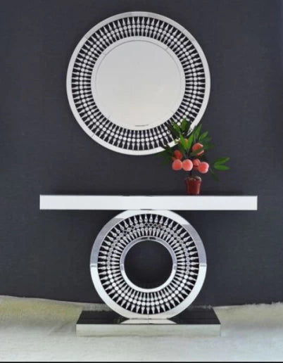 MFURN Retro Mirror & Console Set