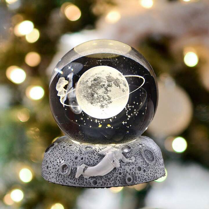 3D GALAXY CRYSTAL BALL