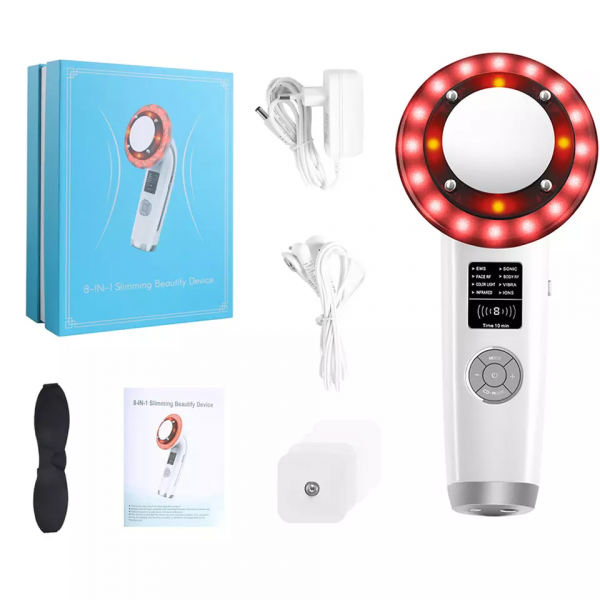 Body Slimming 8-IN-1 Machine ,Anti-Cellulite Fat Burner Skin Lift Tighten Massager - Available In Black or White