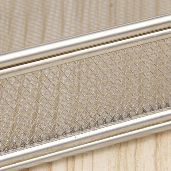 Stainless Steel Rectangular Serving Basket