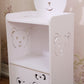 MFurn Mini Bedside Cabinet – Multi-Functional Bear Organiser Rack