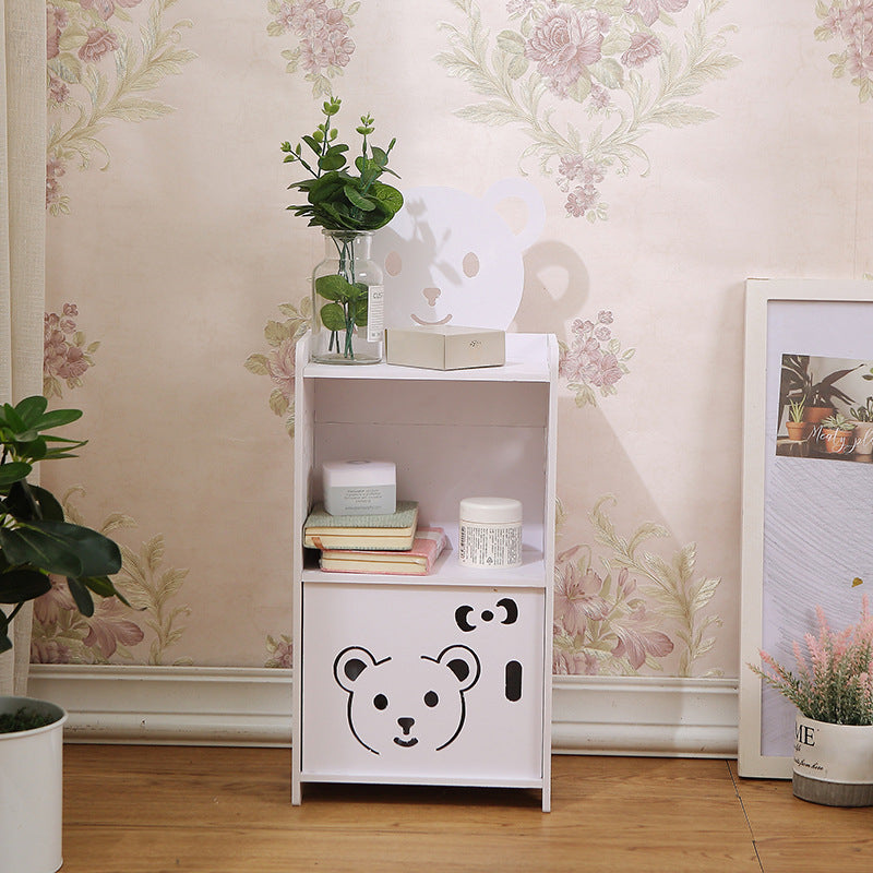 MFurn Mini Bedside Cabinet – Multi-Functional Bear Organiser Rack