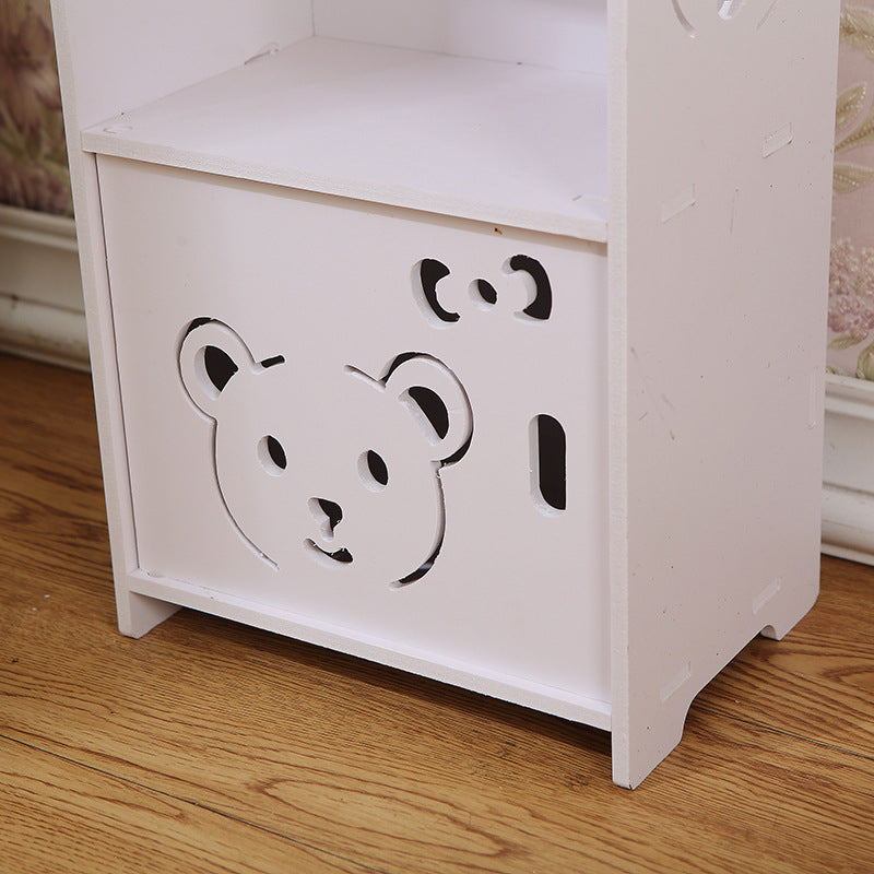 MFurn Mini Bedside Cabinet – Multi-Functional Bear Organiser Rack