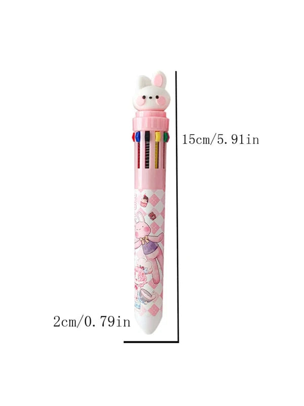 Children’s Cartoon Cute Multi-Function 10 in 1 Pen