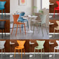 Solid Back Stacking Side Chair - Various Options Available