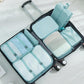 MHome 7-Piece Travel Organizer Set – Waterproof Packing Cubes for Clothes, Shoes & More