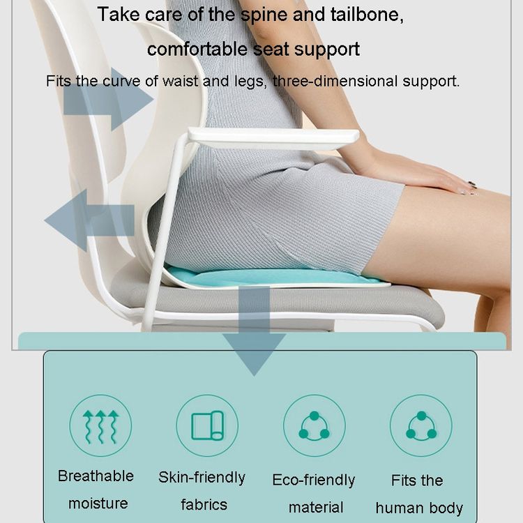 MHome Ergonomic Sitting Posture Correction Chair – Lumbar Support Cushion