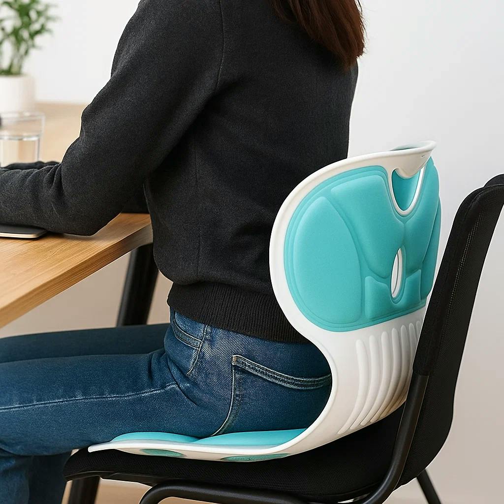 MHome Ergonomic Sitting Posture Correction Chair – Lumbar Support Cushion