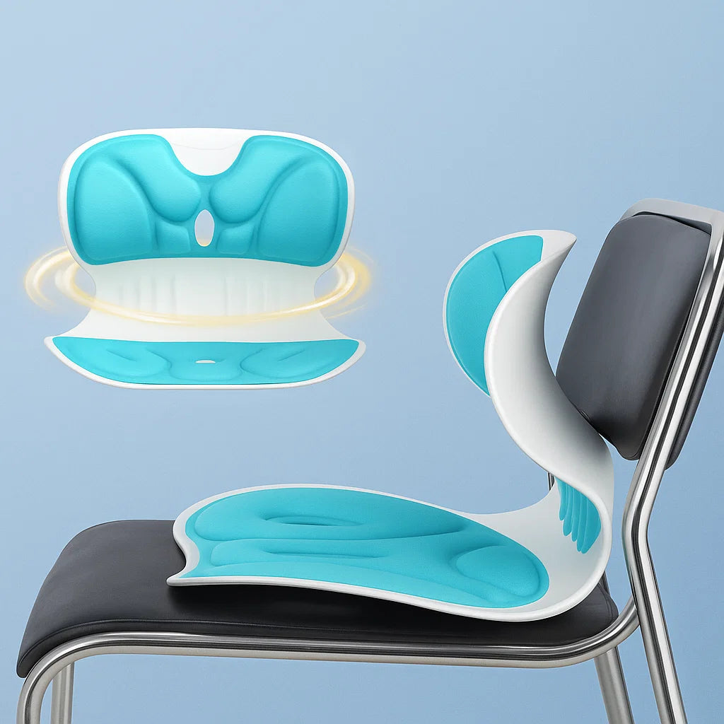 MHome Ergonomic Sitting Posture Correction Chair – Lumbar Support Cushion