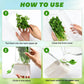 MHome Fresh Herb & Vegetable Preserver Pods – Extend Fridge Freshness Longer