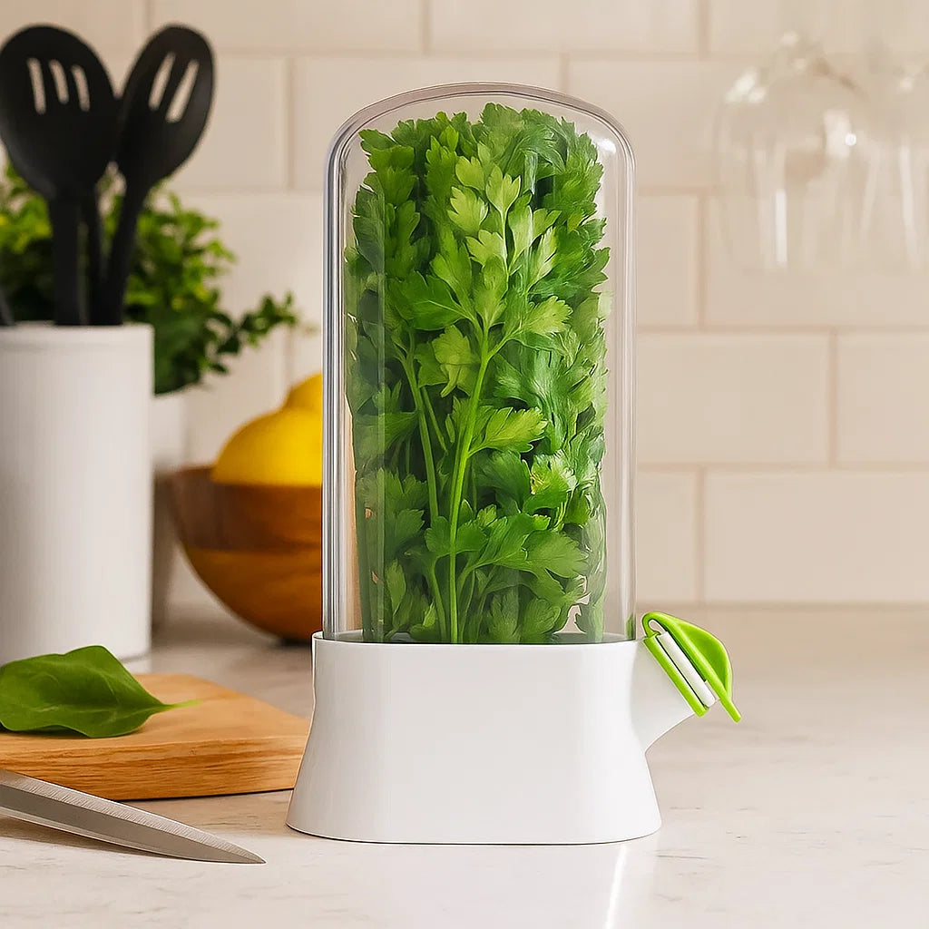 MHome Fresh Herb & Vegetable Preserver Pods – Extend Fridge Freshness Longer