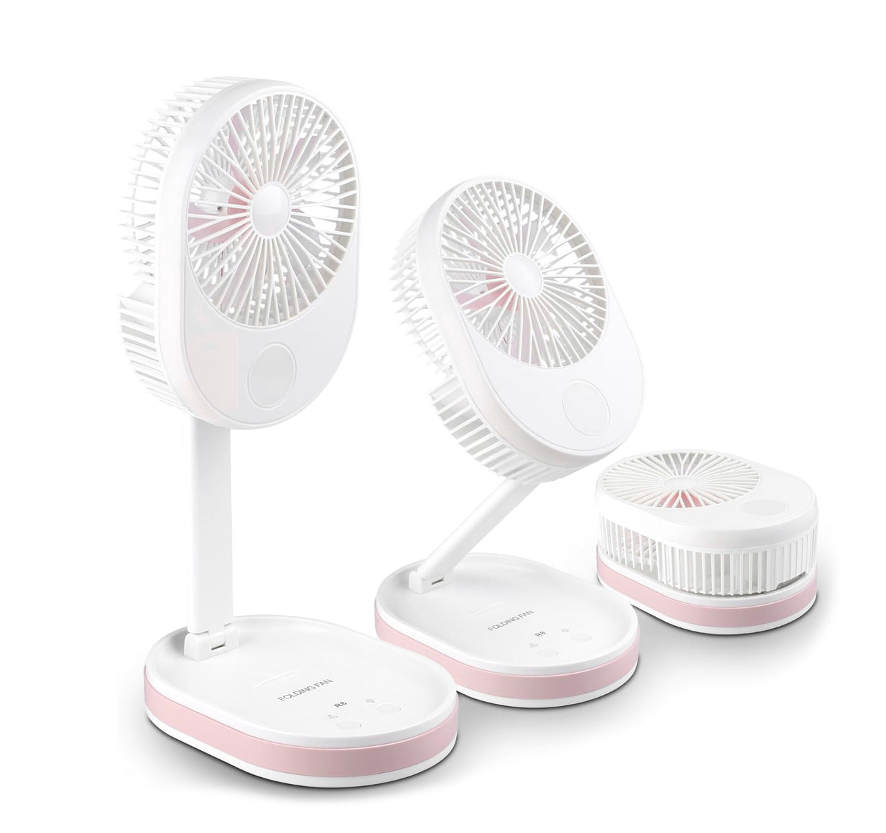 MULTI-FUNCTION FOLDING FAN WITH LIGHT