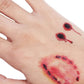 Halloween Dress Up Tattoos, Zombie and Vampire Makeup Kit, Fake Scars and Wounds