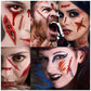 Halloween Dress Up Tattoos, Zombie and Vampire Makeup Kit, Fake Scars and Wounds