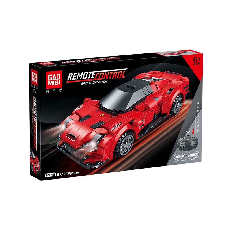 GAOMISI Generic FERRARI Racers Speed Racing Model Toy Set 379pc