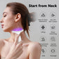 7-Colour LED Light Therapy Facial & Neck Massager – Skin Rejuvenation Device