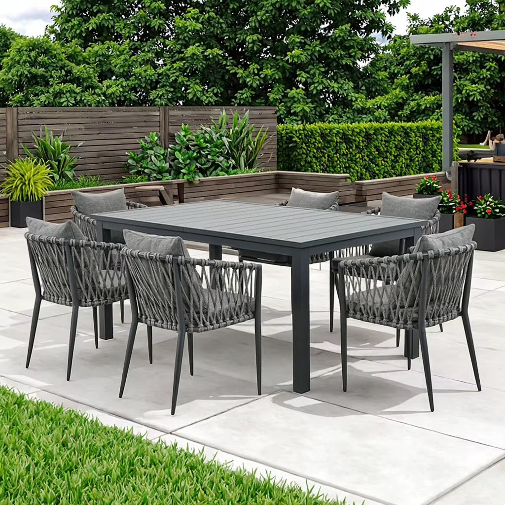 MFURN Nicola Modern Outdoor Dining Set 7pc