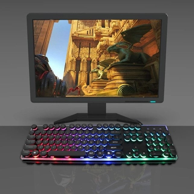 MTech USB Corded Punk Keyboard With Backlight Function