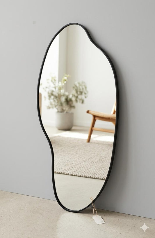 Modern Irregular Mirror 80x38cm Various Options
