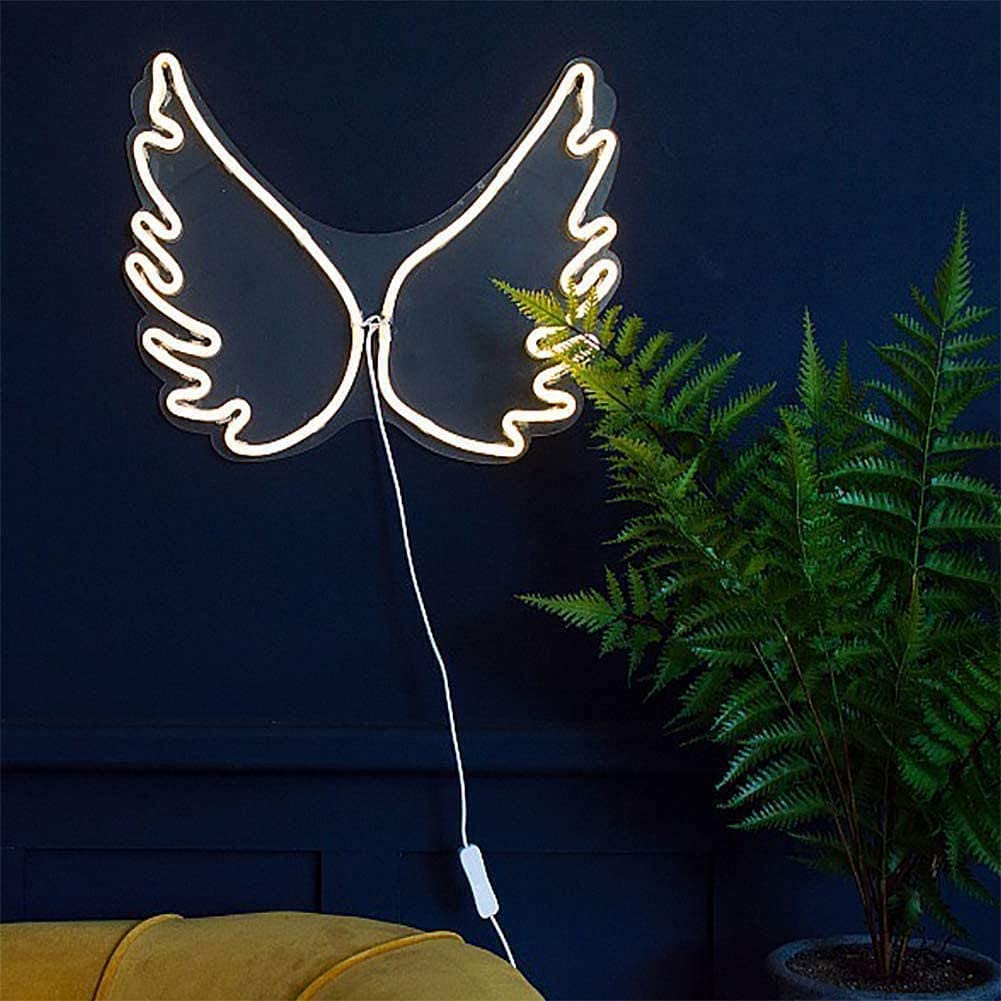 Wings USB Powered Wings LED Neon Lamp