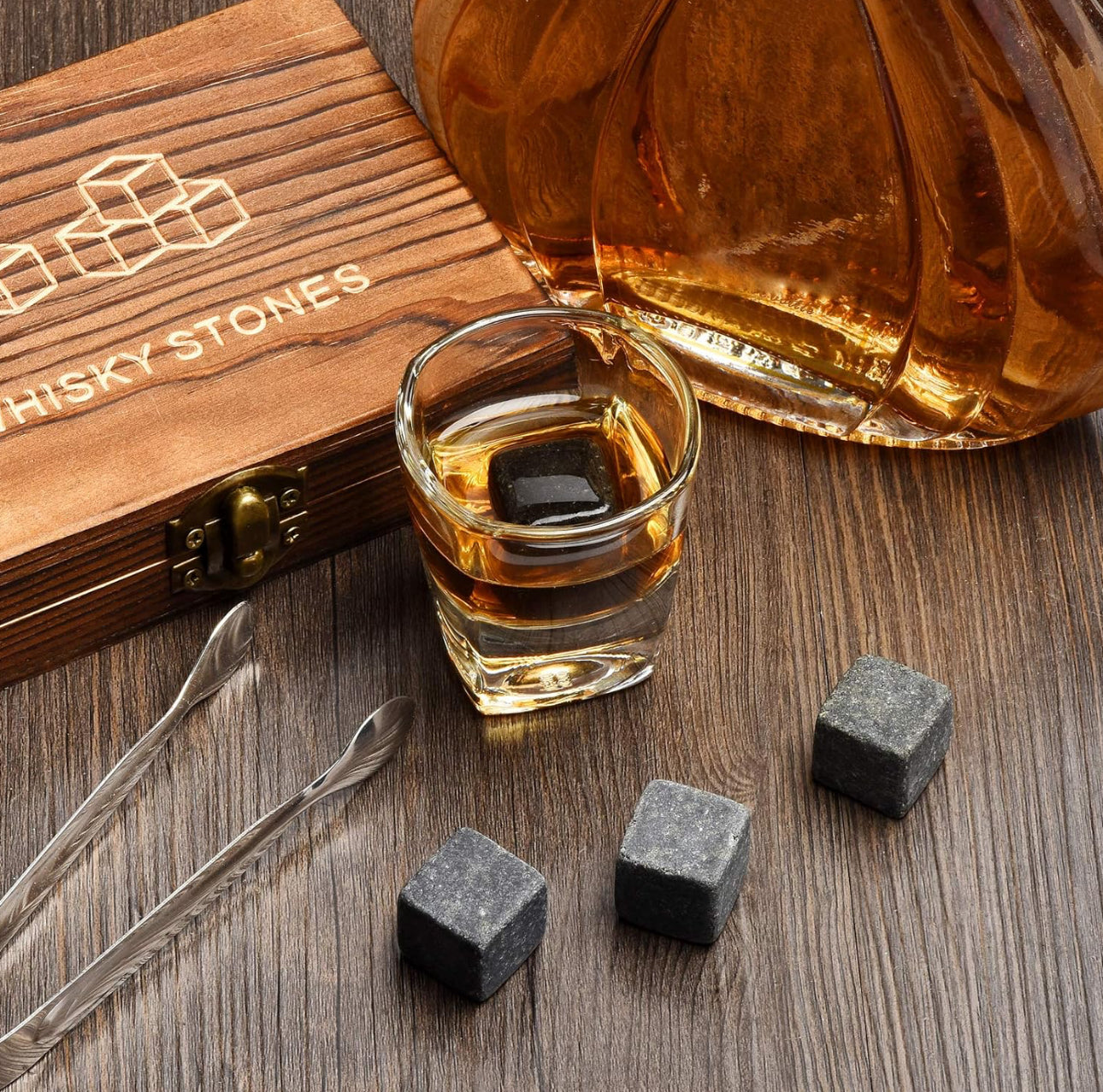 Luxury Whiskey Stone Set 15pc
