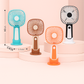 Mini Handheld Fan – 3-Speed USB Rechargeable