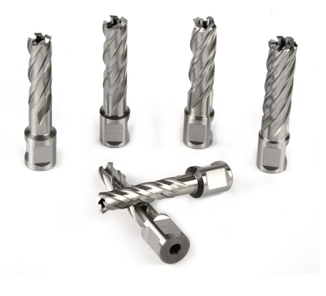 ProPower HSS Annular Cutter Set (12-22mm) 6pc + 2 Pilot Pins