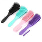 Detangler Brush Massage Comb Hard Hair Brush For Curly Hair