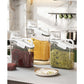 Multi-Purpose Food Storage Container with Pouring Spout & Measuring Cup