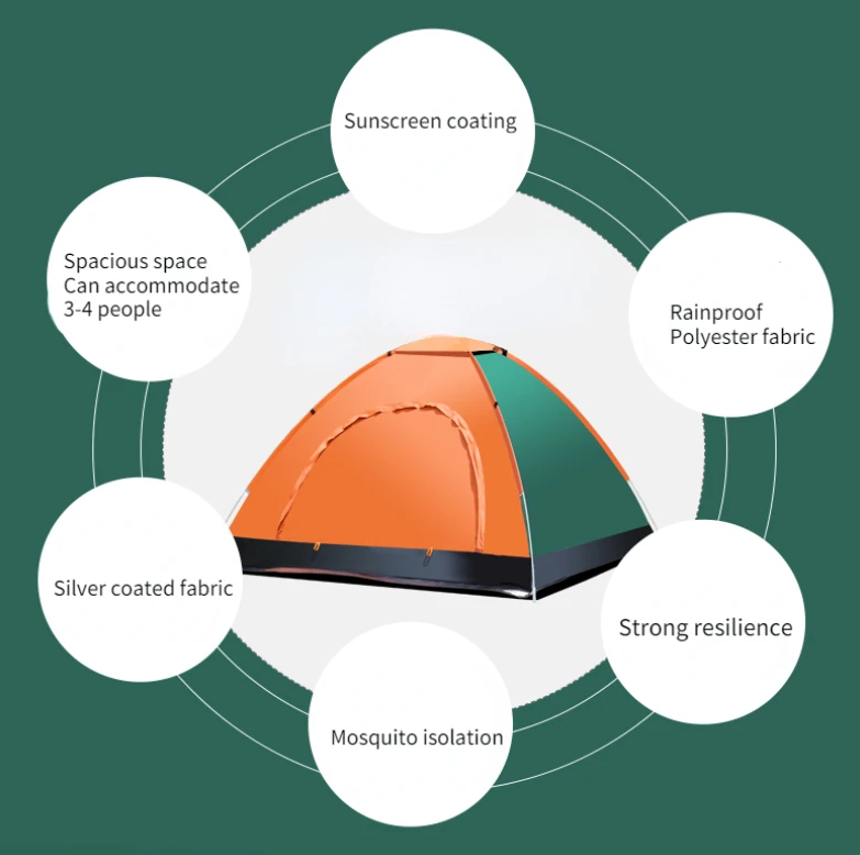 Outdoor Pop-up Camping 2x3M