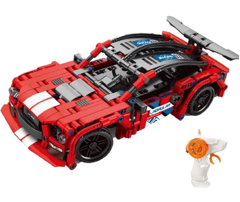 Building Block Rechargeable Remote Control Car 433 Pc