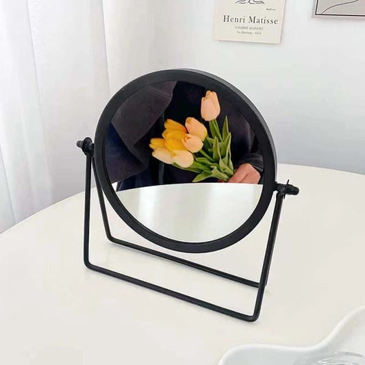 Iron Tabletop Makeup Mirror
