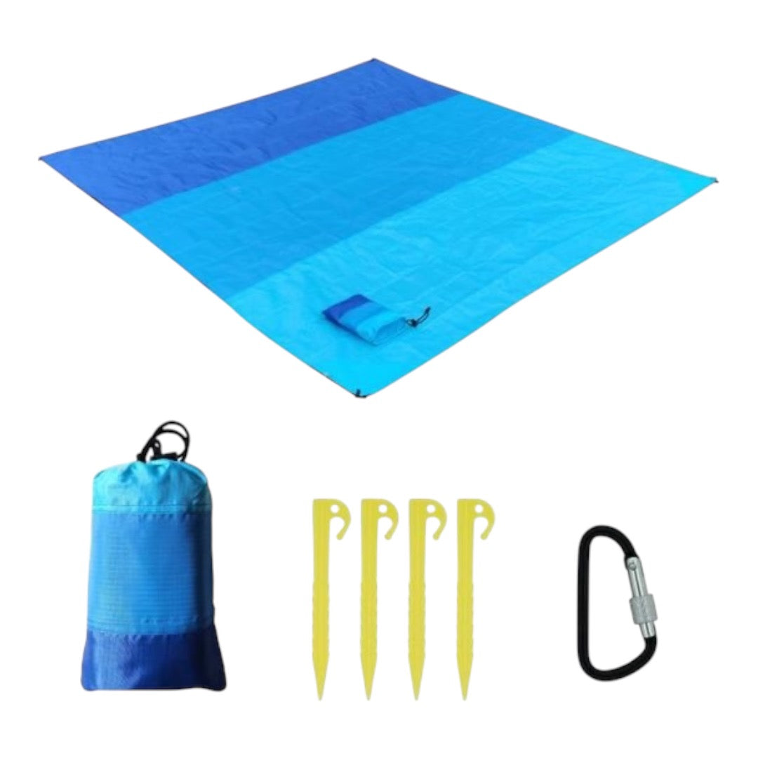 Beach Mat 200 x 210 CM Waterproof Picnic Blanket Anti Sand Foldable Portable for Beach Picnic Mat