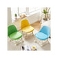 Low Chair Stool, Load Capacity Children's Stool, Backrest, Small, Living Stool, Low Chair, Small, Nappa Leather Fabric, Thick, Waterproof, Quiet Casters, 360 Degree