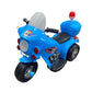 Kids Ride On Electric Police Motorcycle - Red/Blue