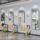 M-Furn Modern European Style Luxury LED Mirror 150x50cm - Various Options
