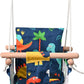 MTech
Babies Swing | High Back Secure Toddler Swing Wooden Adjustable Toddler Swing Seat ,Cotton Linen,Temporary Outdoor Hammock