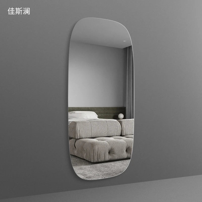 Decorative Mirrors Wall Luxury Full Length Mirror 150x60cm Black Frameless