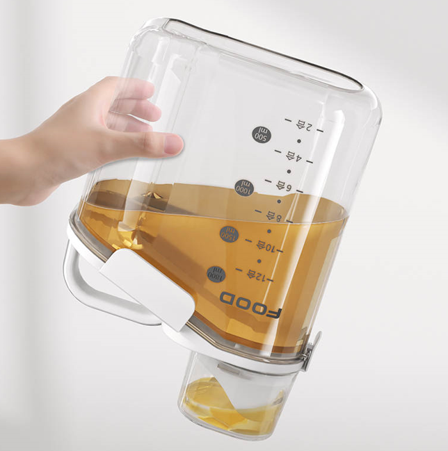 Multi Purpose 2.5l Food and Dry Goods Storage Container with Measuring Cup