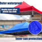 3x3m Folding GazeboTent With Waterproof Canopy And Frames For Outdoors-Various Colours
