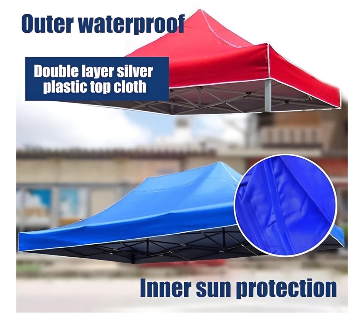 3x3m Folding GazeboTent With Waterproof Canopy And Frames For Outdoors-Various Colours