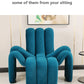 MFURN Spider Leisure Lounge Chair-Various Colours